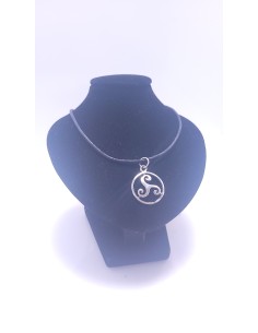 Pendentif Triskel en Argent - encens.business