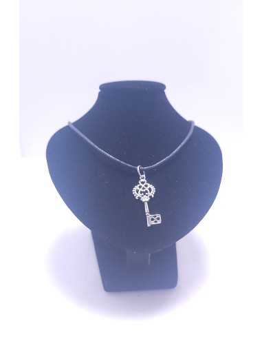 Pendentif Clé de vie en Argent - encens.business