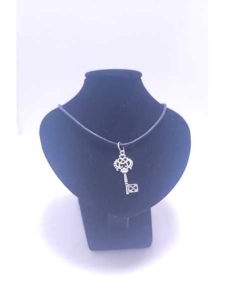 Pendentif Clé de vie en Argent - encens.business