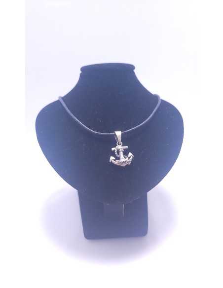 Pendentif Ancre en Argent - encens.business