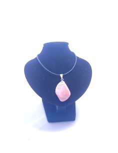 Pendentif cerclé argent en Rhodocrosite 10g - encens.business