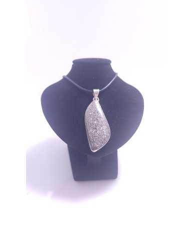 Pendentif cerclé argent en Jaspe impérial 12g - encens.business
