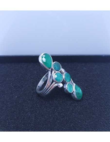 Bague autoréglable en Aventurine - encens.business