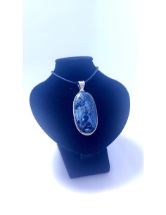 Pendentif cerclé argent en Pietersite 13g - encens.business