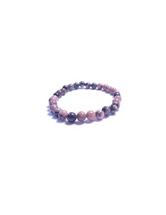 Bracelet 6 mm en rhodonite - encens.business