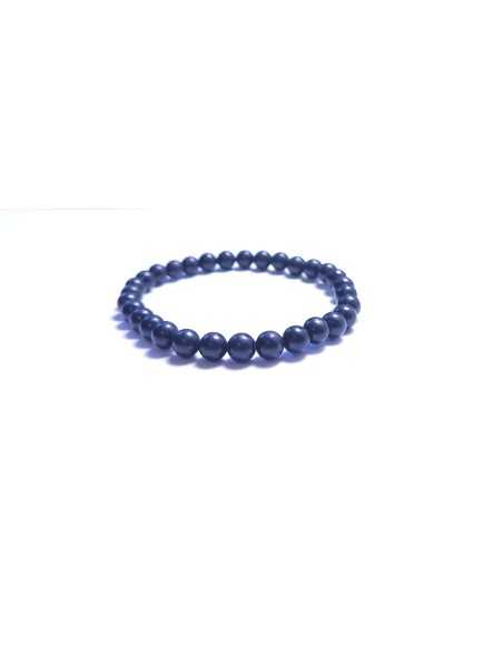 Bracelet 6 mm en shungite - encens.business