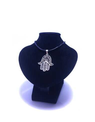 Pendentif Main de Fatma grand modèle en Argent - encens.business