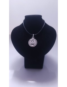 Pendentif Saint Michel en Argent - encens.business