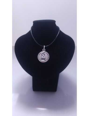 Pendentif Saint Michel en Argent - encens.business