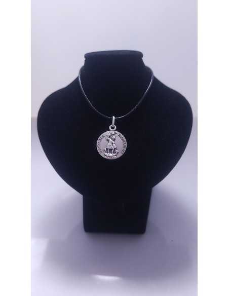 Pendentif Saint Michel en Argent - encens.business