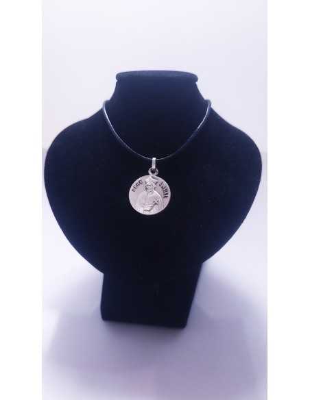 Pendentif Père Laval en Argent - encens.business