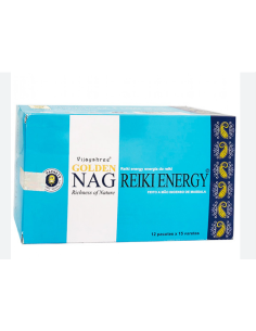 Encens Golden Nag reiki energy - Boîte de 12 étuis | encens.business