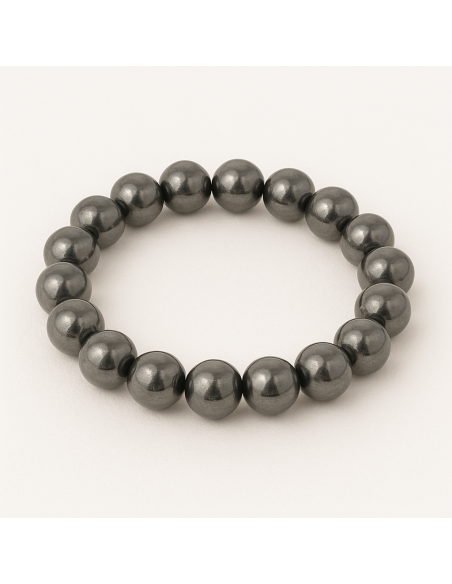 bracelet en hématite galène