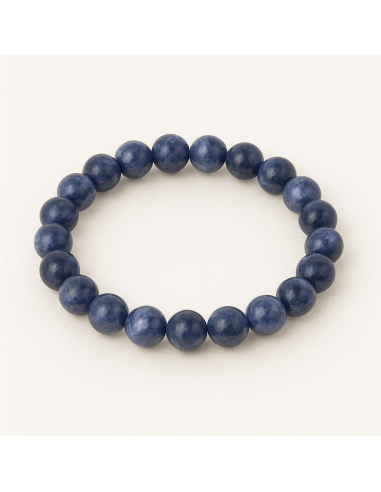Photo de Bracelet 6 mm en sodalite - encens.business - Boutique ésotérique en ligne - vente de Bracelet 6 mm en sodalite