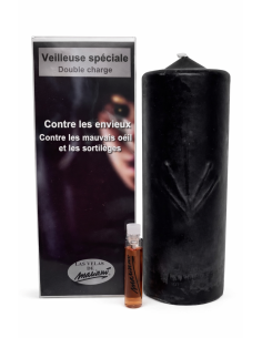 Photo de Bougie ésotérique Mariano "double charge" Contre les envieux - encens.business - Boutique ésotérique en ligne