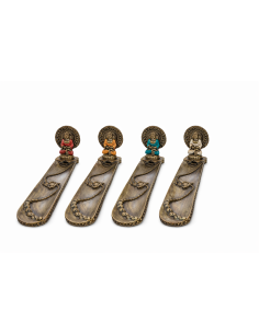 Porte Encens Bouddha 5 Bâtons – Ambiance Zen Multicolore