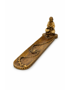 Porte encens Bouddha 5 Bâtons – Support Encens Zen 2