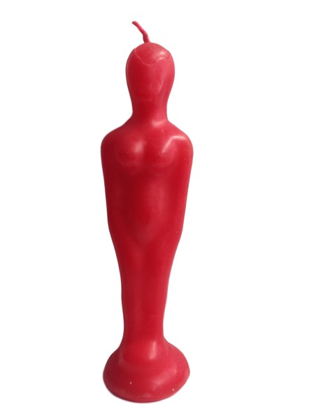 Bougie Dagyde Femme 19 cm – Bougie Ésotérique de Rituel Couleur au Choix