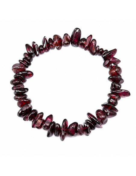 Bracelet Grenat – Énergie, Passion & Protection (Baroque, Nugget, 4 à 10 mm)