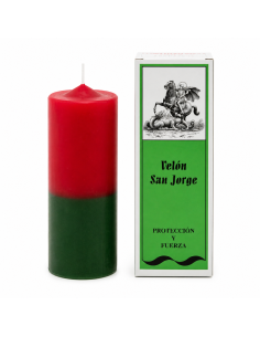 Bougie préparée "Saint Georges" - Apaise et protège pour une ambiance sereine