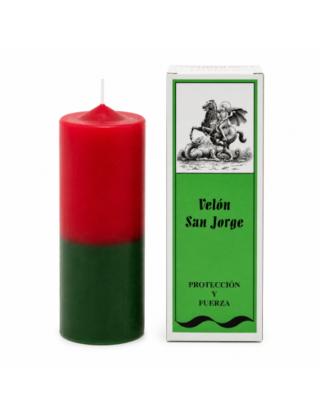 Bougie préparée "Saint Georges" - Apaise et protège pour une ambiance sereine