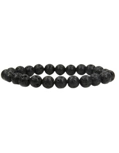Bracelet Pierre de Lave Naturelle – Ancrage et Protection Énergétique