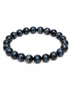 Bracelet Œil de Faucon Naturel – Protection, Intuition et Clairvoyance
