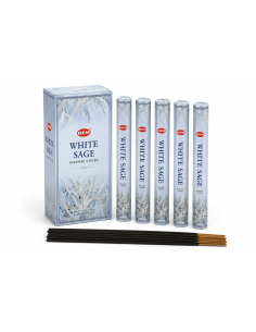 Encens HEM Sauge Blanche - Purification et Harmonie Spirituelle