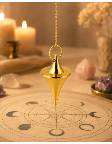 Pendule Carlino - Harmonisez votre énergie et trouvez l'équilibre intérieur pour apportez de la précision dans vos questions