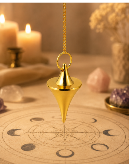Pendule Carlino - Harmonisez votre énergie et trouvez l'équilibre intérieur pour apportez de la précision dans vos questions