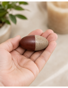 Shiva Lingam 3cm: Pierre sacrée pour l'harmonie et l'équilibre spirituel 2