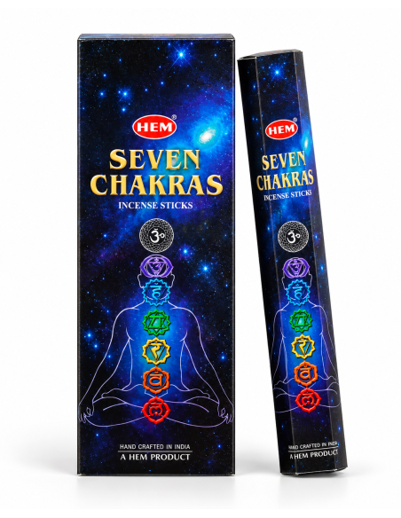 Encens HEM 7 Chakras – Encens en Bâtonnets