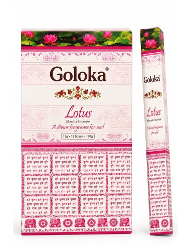 Encens Goloka Lotus – Encens Masala en Bâtonnets