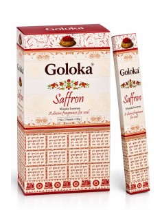 Encens Goloka Safran – Encens Masala en Bâtonnets