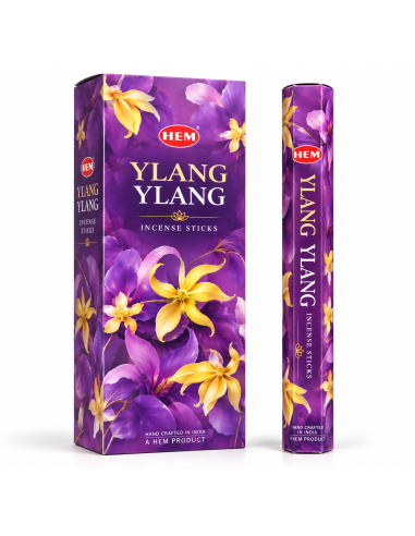 Encens HEM Ylang Ylang – Bâtonnets parfum floral
