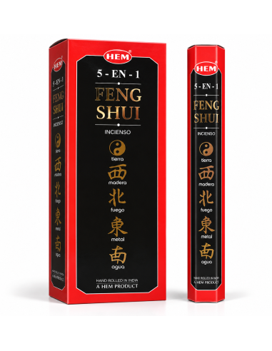 Encens HEM Feng Shui 5 en 1 – Les 5 éléments
