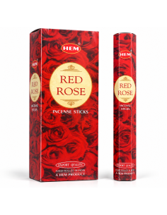 Encens HEM Rose Rouge – Bâtonnets d’encens