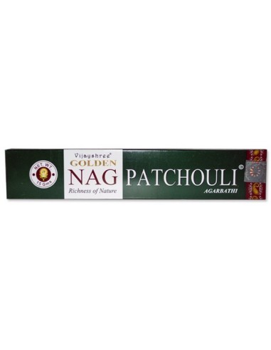Photo de Encens Golden Nag patchouli - encens.business - Boutique ésotérique en ligne - vente de Encens Golden Nag patchouli