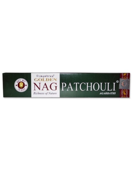 Photo de Encens Golden Nag patchouli - encens.business - Boutique ésotérique en ligne - vente de Encens Golden Nag patchouli
