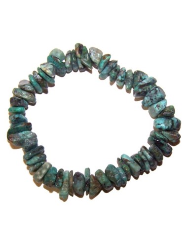 Photo de Bracelet chips turquoise - encens.business - Boutique ésotérique en ligne - vente de Bracelet chips turquoise