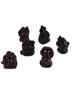 Photo de Coffret de 6 petits bouddhas - encens.business - Boutique ésotérique en ligne - vente de Coffret de 6 petits bouddhas
