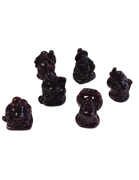 Photo de Coffret de 6 petits bouddhas - encens.business - Boutique ésotérique en ligne - vente de Coffret de 6 petits bouddhas