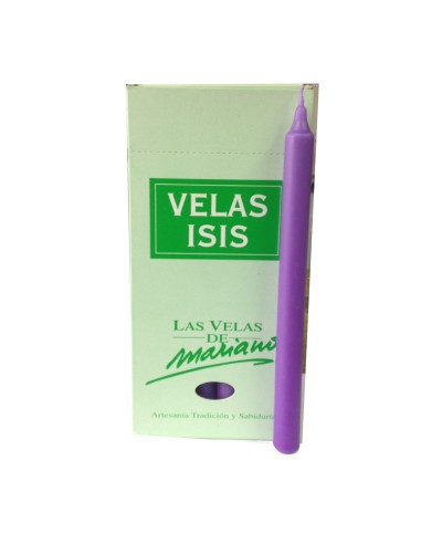 Photo de Velas Isis I violet - encens.business - Boutique ésotérique en ligne - vente de Velas Isis I violet