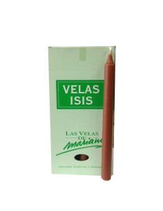 Photo de Velas Isis I marron clair - encens.business - Boutique ésotérique en ligne - vente de Velas Isis I marron clair