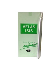 Photo de Velas Isis I argent - encens.business - Boutique ésotérique en ligne - vente de Velas Isis I argent