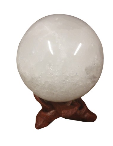 Photo de Sphère en Sélénite 60 - encens.business - Boutique ésotérique en ligne - vente de Sphère en Sélénite 60