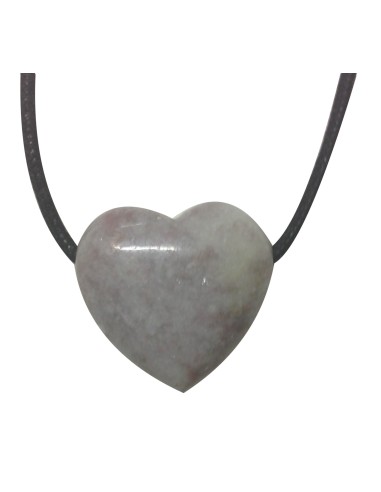 Photo de Coeur puffy en Lépidolite - encens.business - Boutique ésotérique en ligne - vente de Coeur puffy en Lépidolite