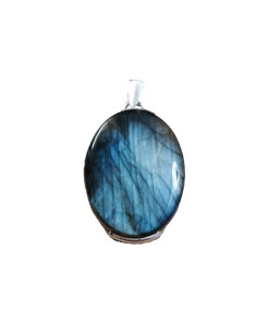 Photo de Pendentif cabochon en labradorite - encens.business - Boutique ésotérique en ligne - vente de Pendentif cabochon en labradori
