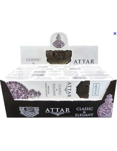 Photo de Boite d'encens 12 étuis de 15 grammes NANDITA ATTAR - encens.business - Boutique ésotérique en ligne - vente de Boite d'encen
