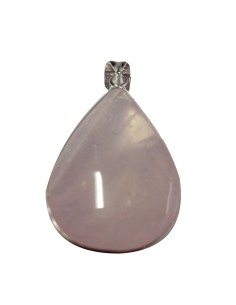 Photo de Pendentif en quartz rose encerclé - encens.business - Boutique ésotérique en ligne - vente de Pendentif en quartz rose encerc